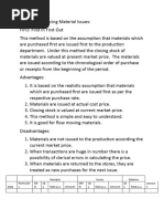 Practical Problems On LIFO and FIFO | PDF | Economies | Business