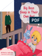 Children_s book_ Big Boys Sleep in Their Own Bed_ Funny Kids Books- Rhymes, Sleep, Teach Values Book.(Preschool books) Toddler picture book (Funny Bedtime ... .Beginner Reader& Early learning-Series 2)