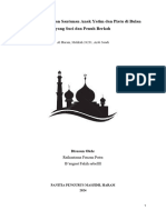 Proposal Santunan Yatim Dan Piatu