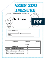 1° examen segundo trimestre