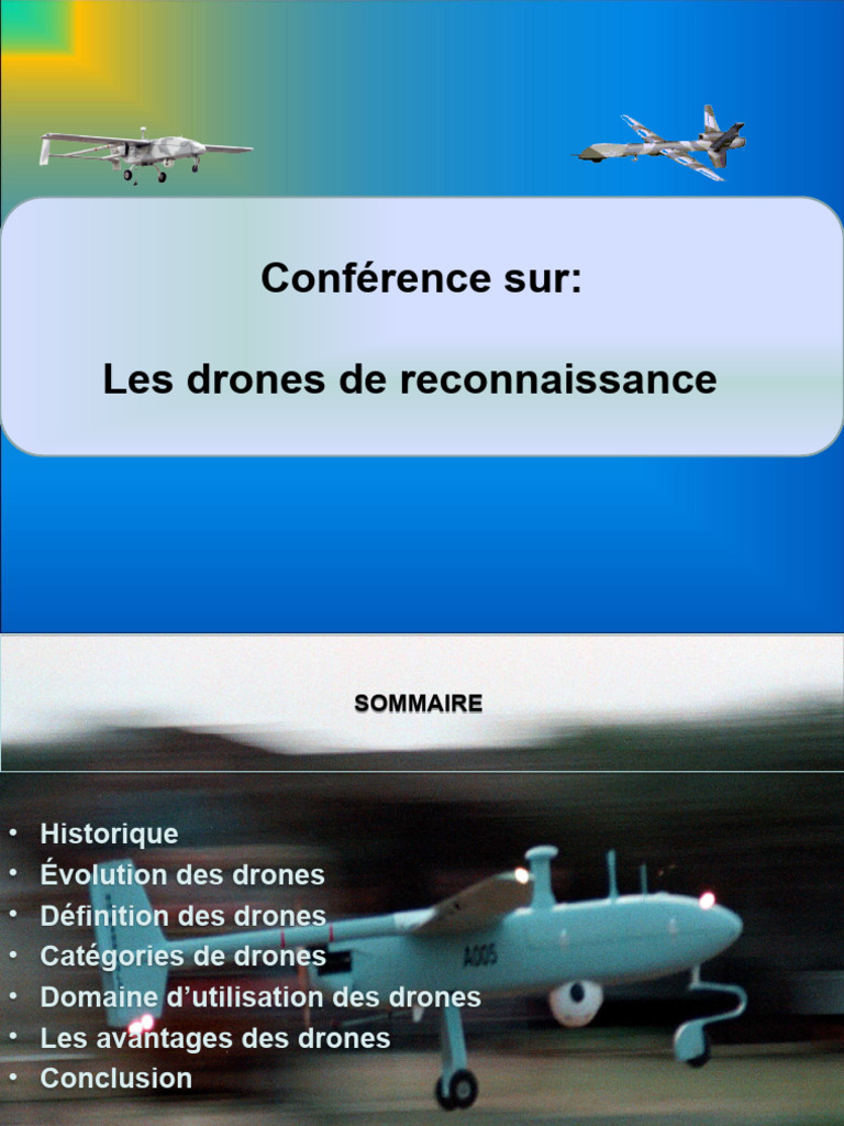 Drones de reconnaissance : histoire et types | PDF | Drone | Drone de ...
