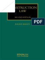 Construction Law (Construction Practice Series) Volume 1-3 (Julian Bailey)