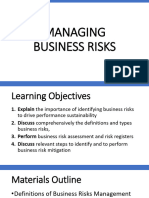 Business Risk Material