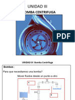 Diapositivas Unidad III Bomba Centrífuga 3S 2023