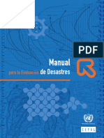 Manual para La Evaluación de Desastres