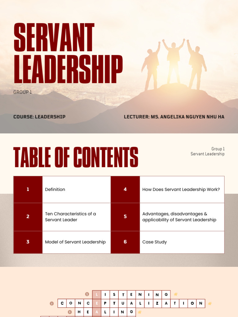 Understanding Servant Leadership | PDF | Leadership | Servant Leadership