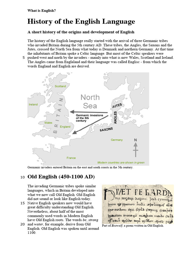 WHAT IS ENGLISH visual data 3