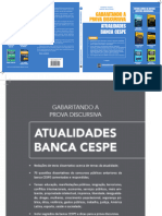 DEMO - DISCURSIVAS DE ATUALIDADES - BANCA CESPE