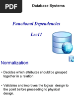 MIS - Lec 11 - FDs-Anomalies