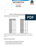 Ficha de Trabajo II - Desviación Estandar y El Coeficiente de Variación