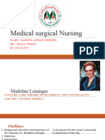 Medical Surgical Nursing: Name: Hadeel Anwar Izedeen. DR: Dalia Toqan ID:202311956
