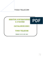 Catalogue D Interco TOGO TELECOM 2021 Revu Suivant Decision 118 ARCEP - 08062021 VF Compressed