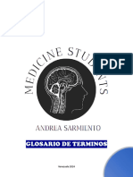 GLOSARIO DE TERMINOS MEDICOS- MEDICINE STUDENTS