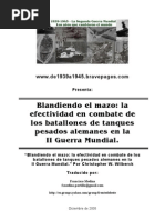 Download La efectividad en combate de los batallones de tanques pesados alemanes en la II Guerra Mundial by NEO SN7295922 doc pdf
