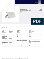 Foco Projetor LED 20W 120lm - W IP65 Slim Cristal Branco