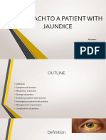 Approach of A Patient With Jaundice