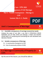 Unit 5 Consequences of Marriage Part 2