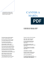 CANTOS A MARÍA