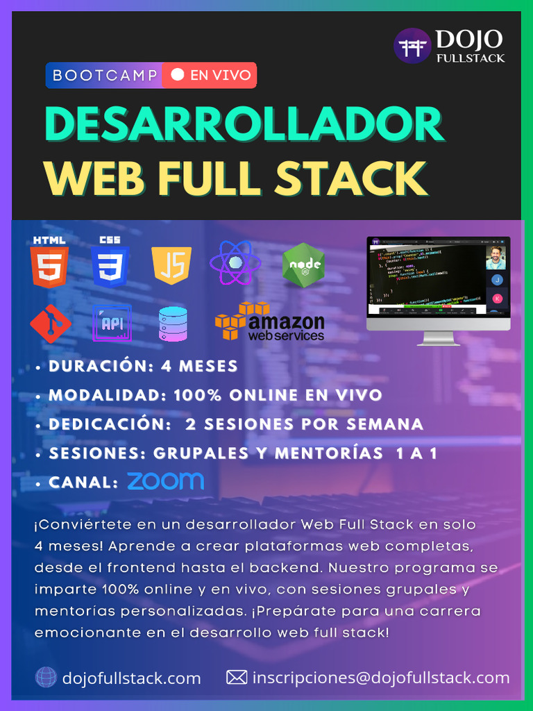 Bootcamp Full Stack Online en Vivo | PDF | Servicios web de Amazon ...