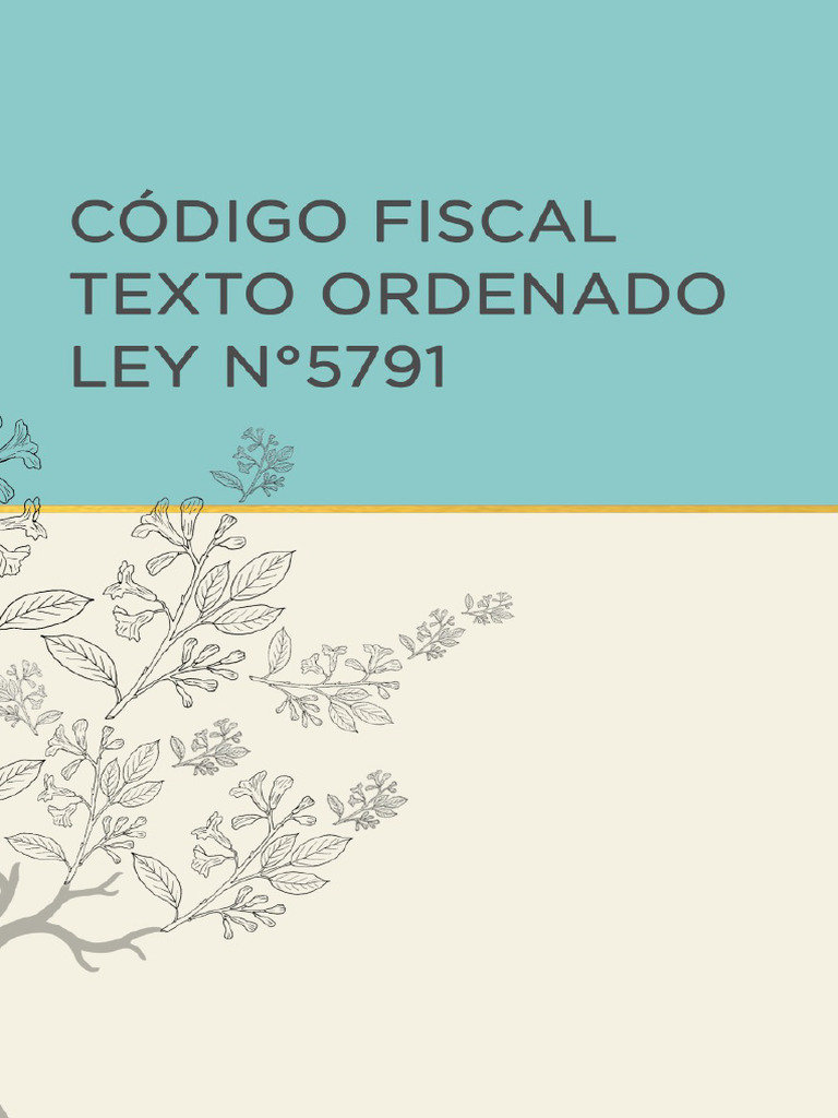 Código Fiscal Curvas Rentas | PDF