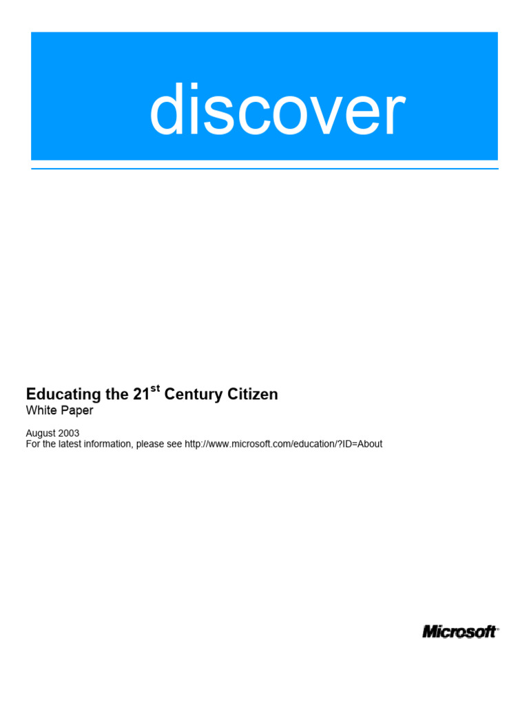 WHAT IS THE PURPOSE OF EDUCATION IN THE 21ST CENTURY PDF visual data 8