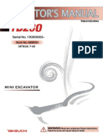 TB230 Operators Manual