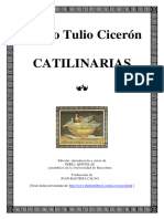 Cicerón, Marco Tulio - Catilinarias