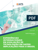 Es38-Experiências Internacionais em Avaliação de Tecnologias em Saúde Implicações para o Brasil