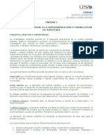 Unidad i Introduccion a La Experimentacion Manual 2011