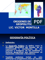 Geopolítica y Geografía Política - Actualidad Del Pensamiento Geopolítico