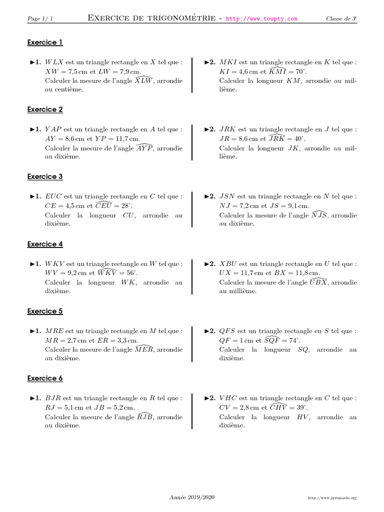 Exercices Math 3me Crs Par Pyromaths Un Logiciel Libre En Ubuntu En