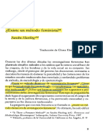 Sandra Harding - ¿Existe Un Método Feminista