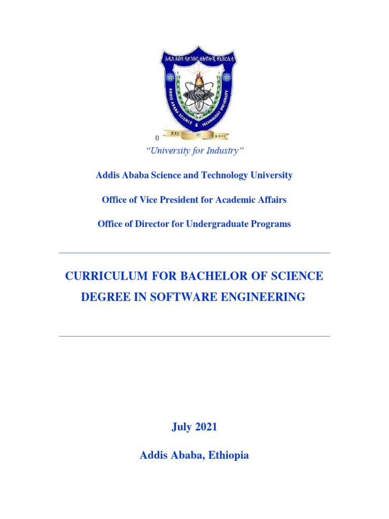 Curriculum A Compiled UG SWEG Curriculum July 2021 FinalUpdated | PDF