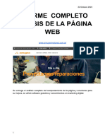 Analisis de la pagina web -  AMUYEN MOTORES - Octubre 2023