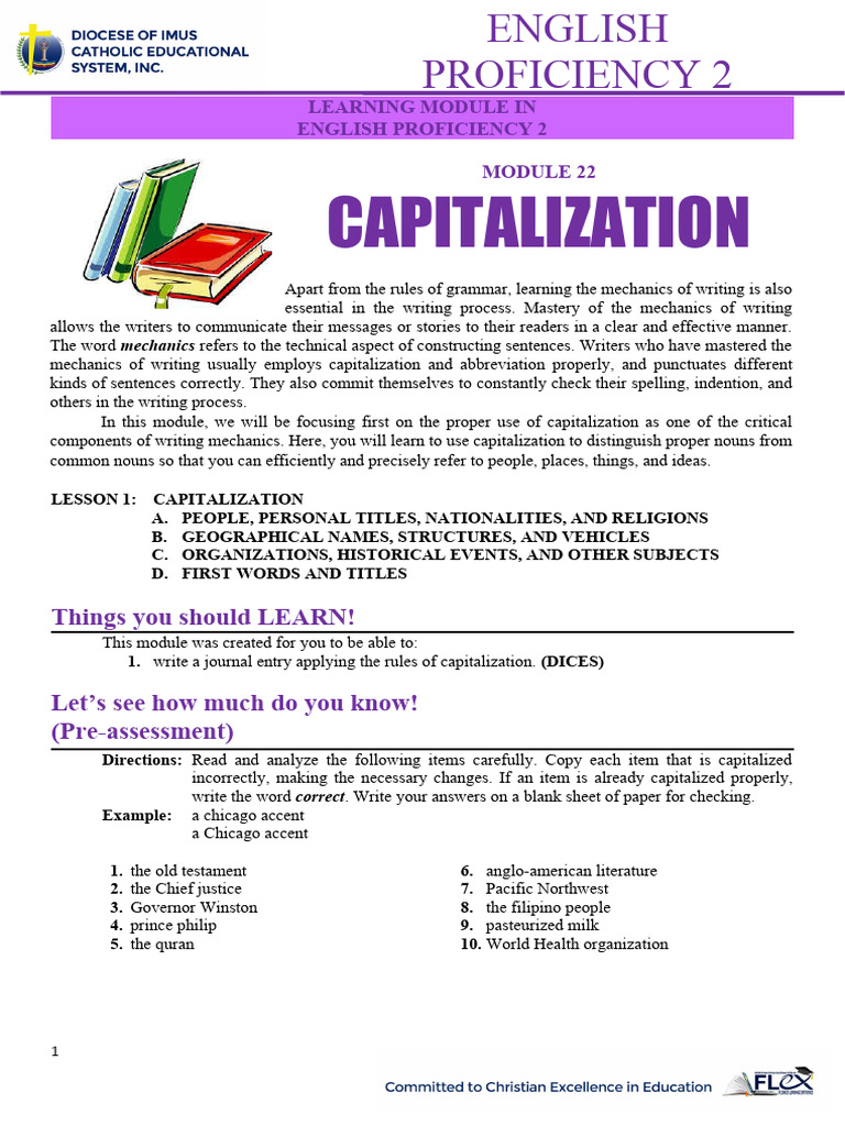 English Proficiency 2 G11 Module 22 2nd Period For Printing | PDF ...