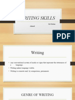 Writing Skills by Forkan Ahmad