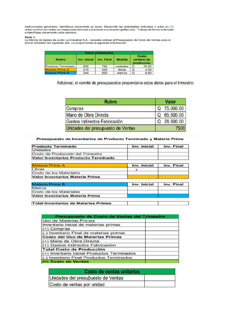 Análisis de Costos y Resultados Financieros | PDF | Presupuesto | Economias