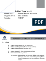 Sesi 8 Hukum Internasional