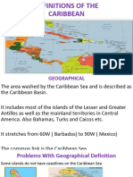 Definitions of The Caribbean