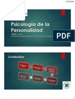 Clase 1,2, 3 Psicología de La Personalidad Alternativo