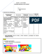 SESIÓN DE TUTORIA - BUENOS MODALES EN LA MESA