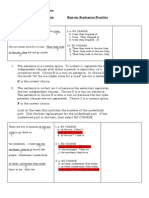 Act Practice Run On Sentences