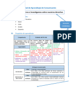 FORMATO PARA CLASE MODELO - Ejemplo de Sesion de Comunicación - Lectura - Primaria IV Ciclo - 13.06