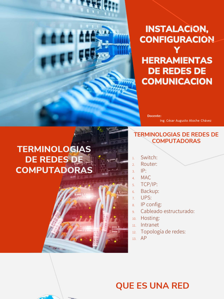 Instalación y Tipos de Redes de Computadoras | PDF | Red de ...