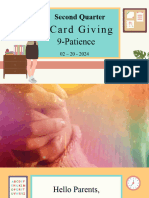 Card Giving