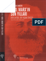 Marcello Musto - Karl Marx'ın Son Yılları - Entelektüel Bir Yaşam Öyküsü-Yordam Kitap (2021)