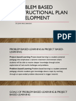Problem Based Instructional Plan Development