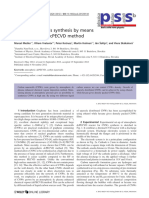 Carbon nanowalls synthesis by means of atmospheric dcPECVD method