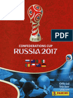 2017 - PANINI - Copa FIFA Confederaciones 2017
