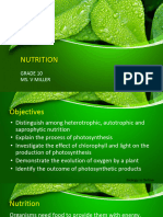 Nutrition